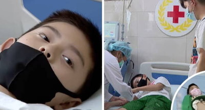 В Китае десятилетний мальчик 30 раз сдал кровь и перенес операцию, чтобы спасти свою маму от рака