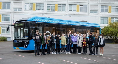 «Урок с водителем электробуса»: в столице стартовал новый проект для школьников