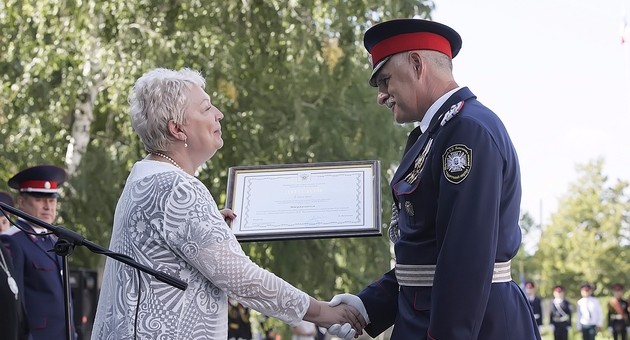 Звание «Лучший казачий кадетский корпус» – за кадетами Шахтинского генерала Я. П. Бакланова