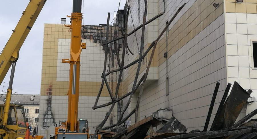 На месте «Зимней вишни» будет сквер