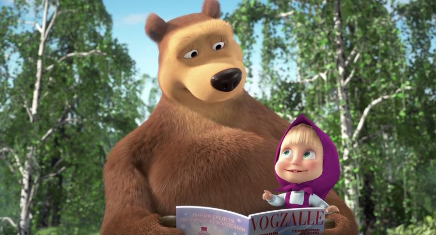 ​Британские СМИ назвали «Машу и Медведя» пропагандой Кремля