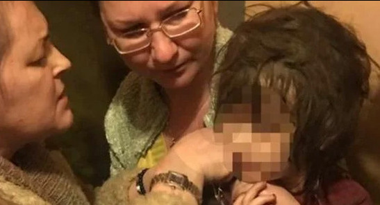 В Москве нашли девочку-маугли