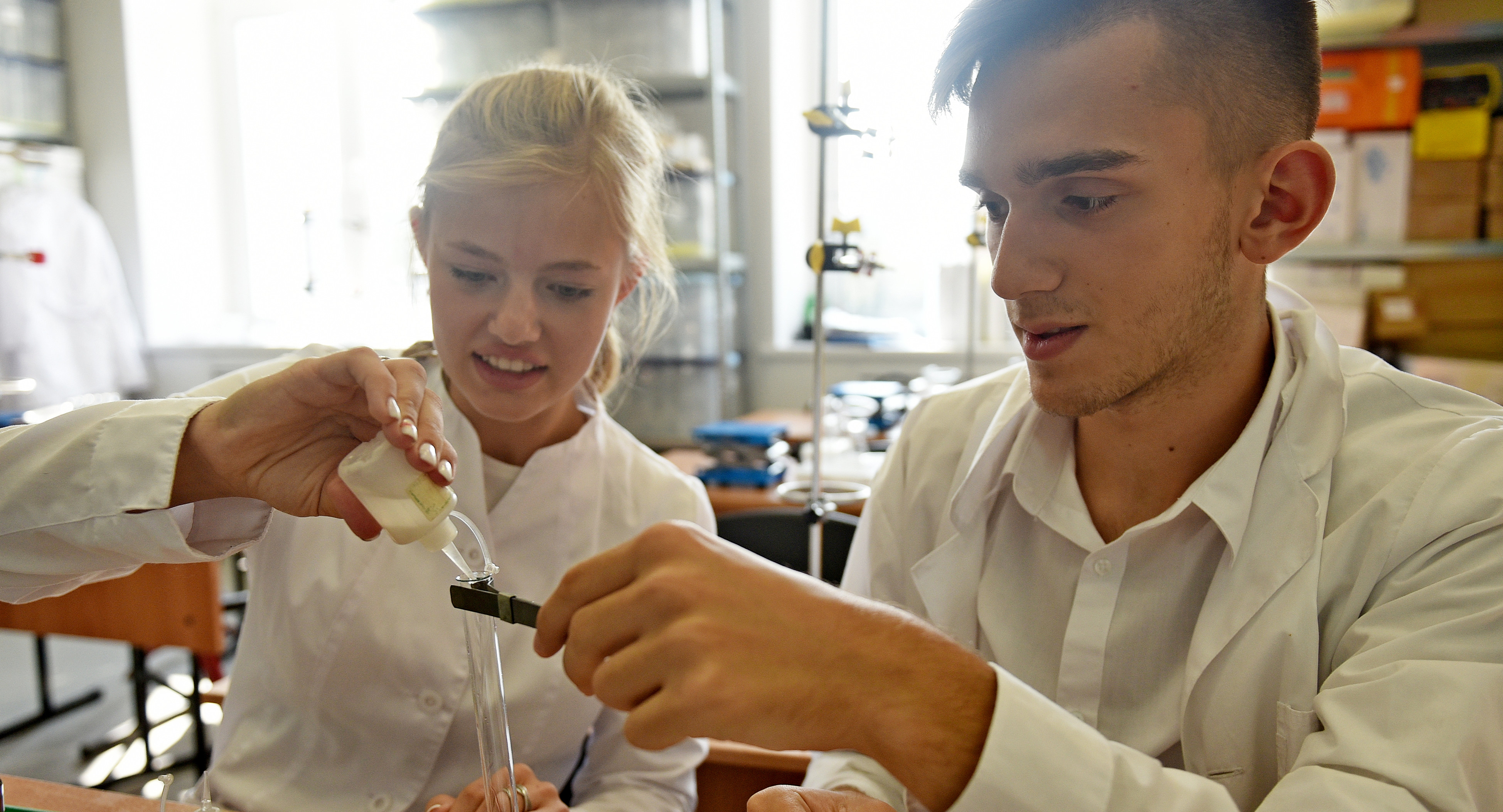 Старшеклассники учатся по вузовской системе