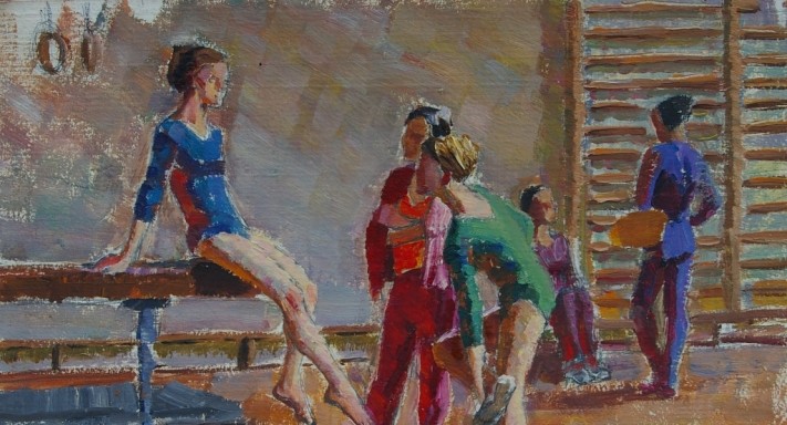 Женская сборная России по спортивной гимнастике выиграла золотые медали в командном многоборье