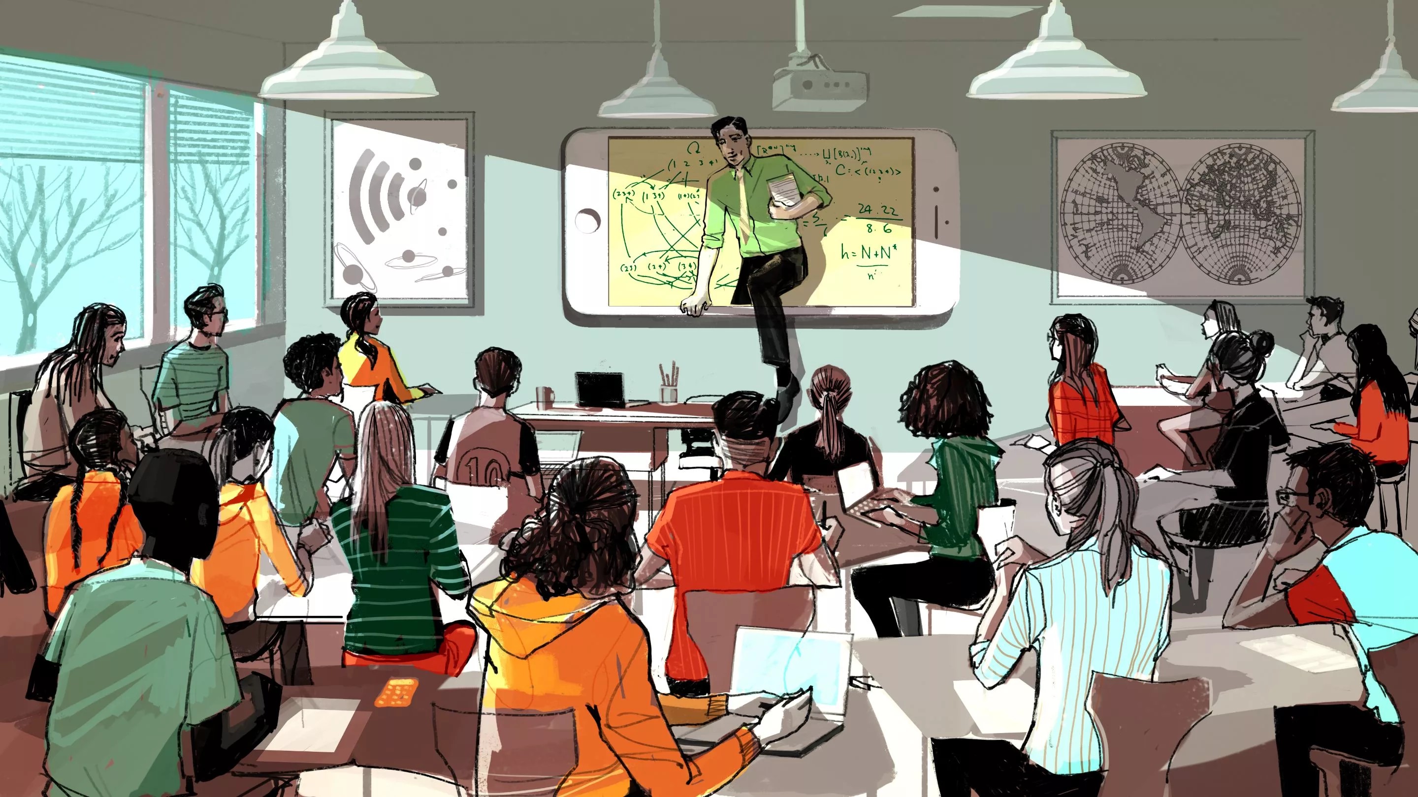 Владимир Путин: Дополнять современное образование дистанционными форматами можно и нужно