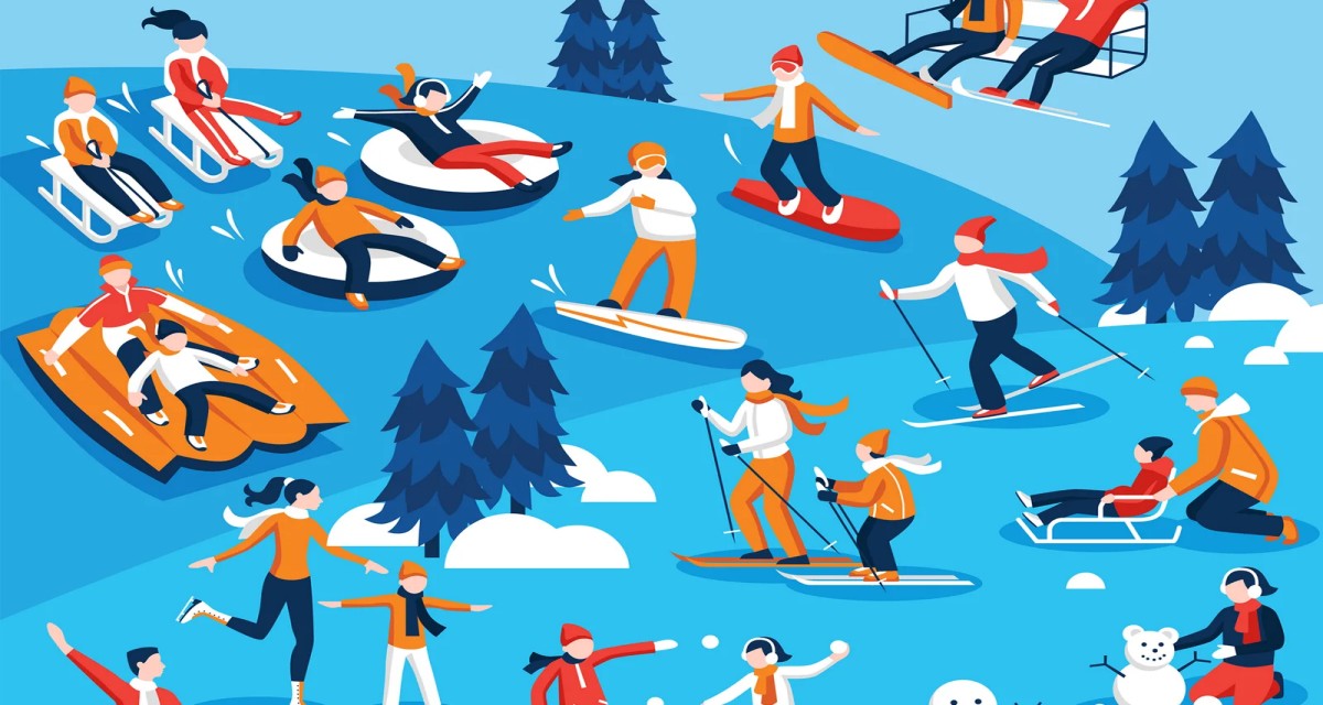 Лыжные эстафеты и ледовые шоу: школьники столицы отмечают День зимних видов спорта