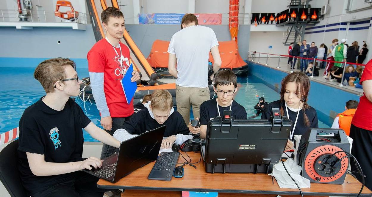 Российские школьники одержали победу на чемпионате мира по подводной робототехнике