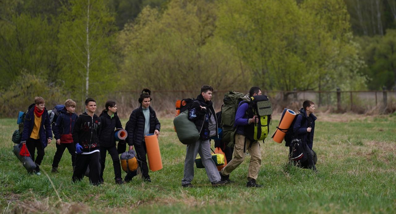 Столичные школьники и студенты побывали на туристском слете в Подмосковье