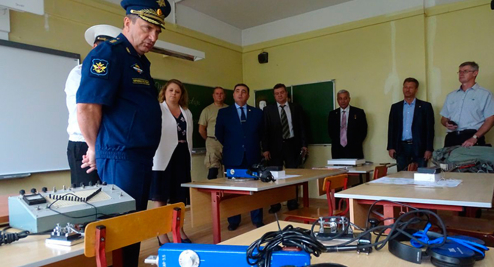 Первый в России класс ДОСААФ появился в московской школе