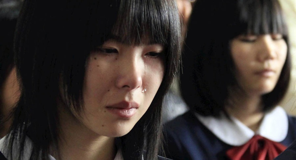 В японских школах учат детей плакать