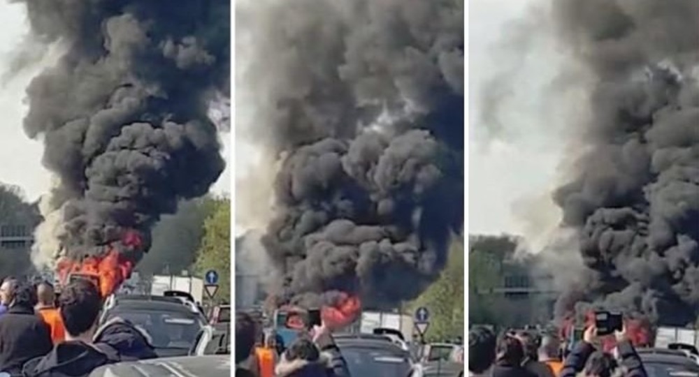 Теракт в Милане: водитель поджёг школьный автобус с 51 ребёнком