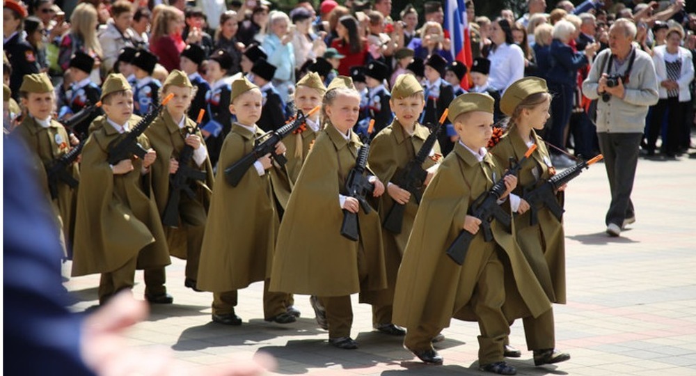 В Пятигорске провели «парад дошкольных войск»