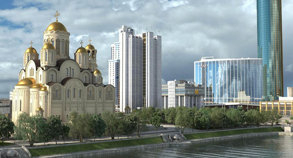 Власти отказались от строительства храма на месте сквера в Екатеринбурге