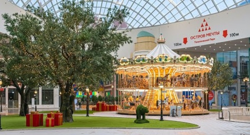 Владимир Путин посетил тематический парк развлечений «Остров мечты» в Москве