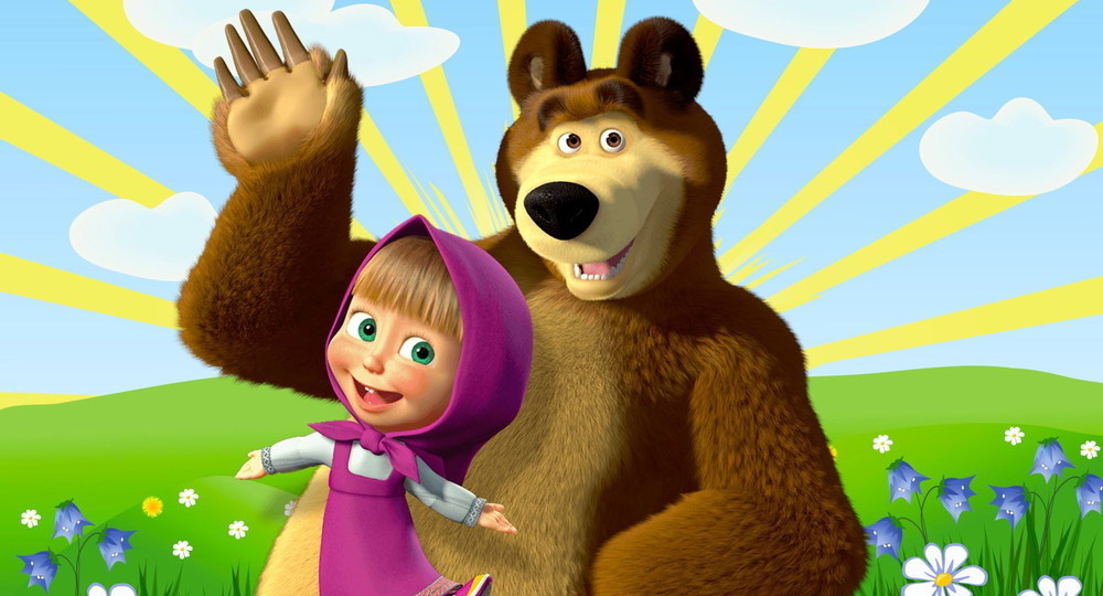 «Маша и Медведь» стал самым популярным детским мультсериалом в мире