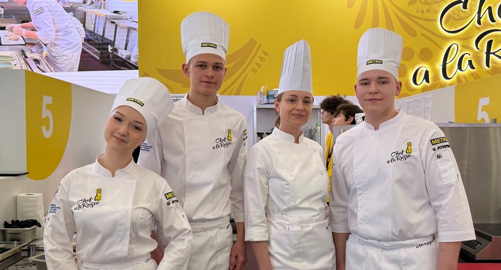 Студенты московских колледжей заняли весь пьедистал на всероссийском кулинарном чемпионате Chef a la Russe