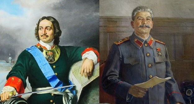 Опрос ВЦИОМ: россияне хотели бы пообщаться с Петром I и Сталиным, потому что они «оба выдали результат»