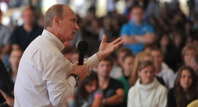 Российской молодежи важно, что президент говорит с ней на одном языке