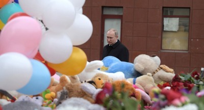 Владимир Путин объявил траур в России из–за трагедии в Кемерове