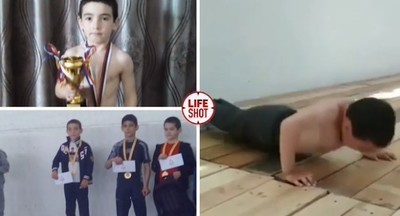 8 000 раз за 2,5 часа: 6-летний мальчик хочет побить рекорд по отжиманиям