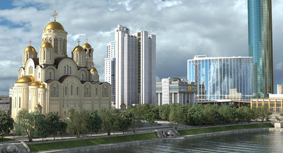 Власти отказались от строительства храма на месте сквера в Екатеринбурге