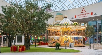 Владимир Путин посетил тематический парк развлечений «Остров мечты» в Москве