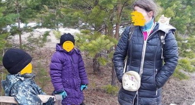 Полицейские нашли семью, прятавшуюся в лесу от коронавируса