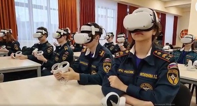У московских школьников урок истории прошел в VR-очках