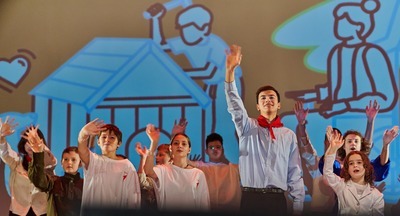«Добрый год»: юные волонтеры столицы встретились на итоговом событии Движения Первых